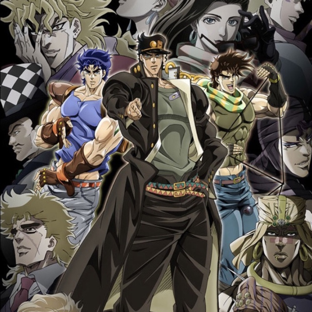 Jojos Anime Keychain